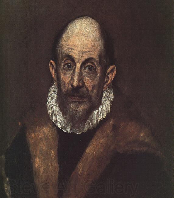 El Greco Self Portrait 1 France oil painting art